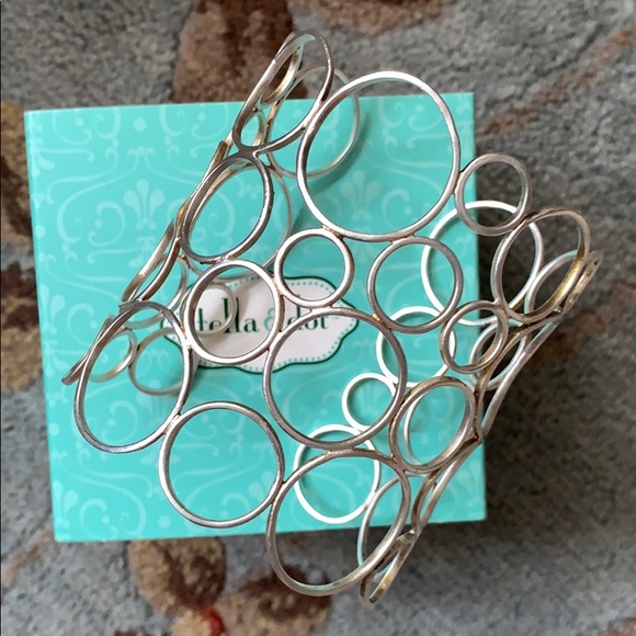 COPY - Silver cuff bracelet - Picture 3 of 5